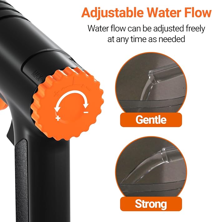 132GPH Manual Aquarium Gravel Cleaner, Fish Tank Siphon Vacuum Cleaner with Adjustable Water Flow for Cleaning Dirt, Water Change & Wash Sand Aquarium Cleaning Tools-PurrikoPets