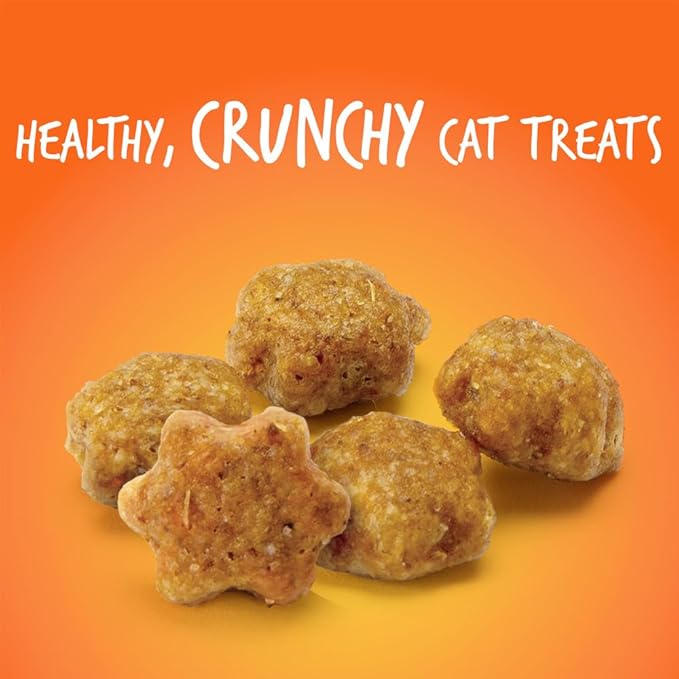 Fruitables Cat Treats, Healthy Treats for Cats, Low Calorie and Packed with Protein, Crunchy Biscuits, Free of Wheat, Corn and Soy, Made with Real Tuna and Pumpkin, 30oz-PurrikoPets
