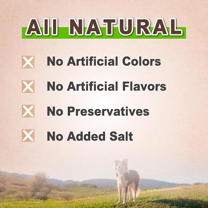 Afreschi Soft Turkey Tendon & Pumpkin Strip 3.5 oz, USA-Sourced Turkey Tendon, Dog Treats for Soft Series, All Natural Human Grade Dog Treat, Suitable for Training chew, Rawhide Alternative-PurrikoPets