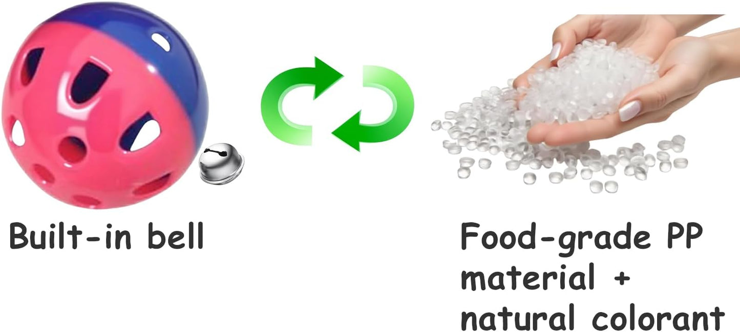 15-Pack Cat Toy Variety for Indoor Cats, Jumping for Joy (1.5'' - 3.7'', Cat Toys Mega Set)-PurrikoPets