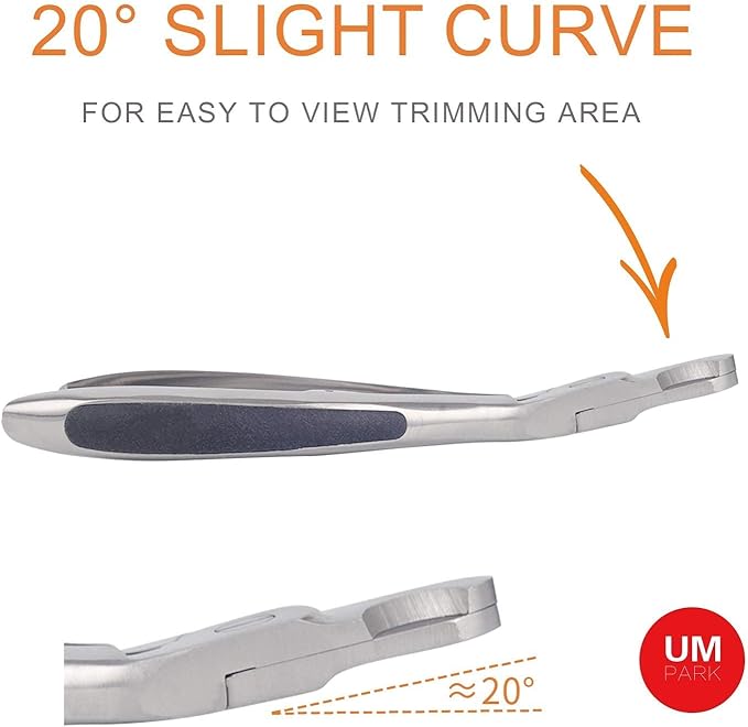 Dog Nail Clipper | Pet Cat Claw Trimmer -Sharp Angled Stainless Steel Blade for Quick Safety -Sturdy Non-Slip Handle -Nail File & Set Box -Professional Tools for Large & Small Pet-PurrikoPets