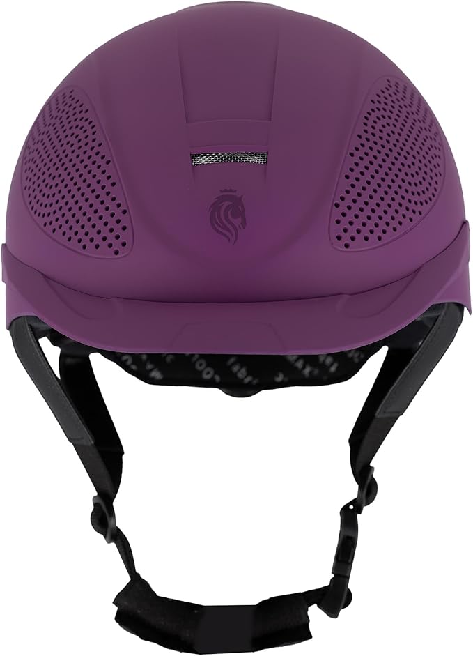 Equinavia Skylar Horse Riding Helmet – Lightweight Equestrian Helmet with Airflow Vents, Adjustable Dial & Removable Liner, ASTM F1163-23/SEI Certified-PurrikoPets