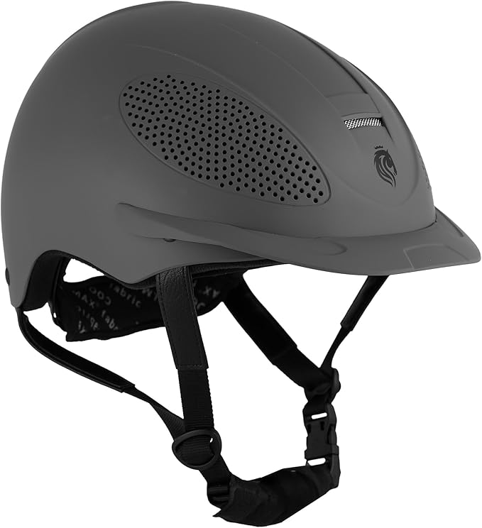 Equinavia Skylar Horse Riding Helmet – Lightweight Equestrian Helmet with Airflow Vents, Adjustable Dial & Removable Liner, ASTM F1163-23/SEI Certified-PurrikoPets