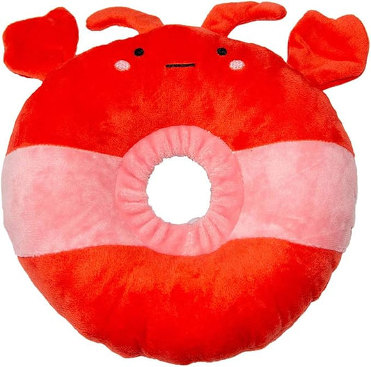 Adjustable Cat Recovery Collar Soft,Cute Pet E-Collar Neck Cone After Surgery Wound Healing Protective Cone Fit for Kitties, Small Dogs(ELC05-lobster-s)-PurrikoPets