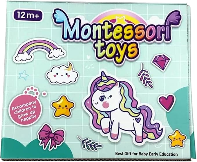 3 in1 Baby Toys 12 to 18 Months - Busy Board Sensory Toys, Tissue Box Toy, Pull String Teether, Learning Toy for Babies, Infant Gifts for 12 18 Months Old-PurrikoPets