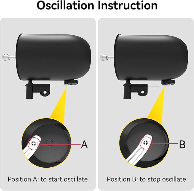 24 Inch Industrial Wall Fan Oscillating with 2 Pack, 7800 CFM Commercial Metal Wall Mount Fans with Poweful Motor, 3 Speed, Heavy Duty Indoor for Warehouse, Workshops, and Garage, UL Listed-PurrikoPets