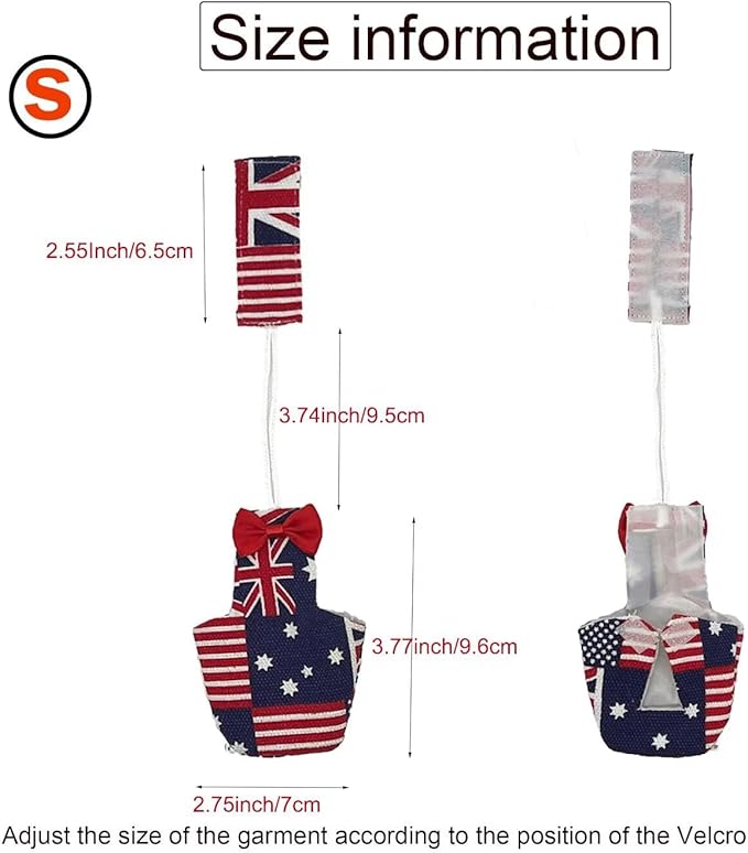 2 PCS Star Diapers for Parrots Red&Balck Fashionable Avian Accessories Parrot Clothes for Birds-PurrikoPets