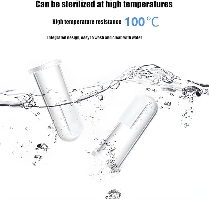 6Pack Dog Toothbrush，360º Dog Tooth Brushing Kit, Cat Toothbrush, Teeth Cleaning, Finger Brush-PurrikoPets