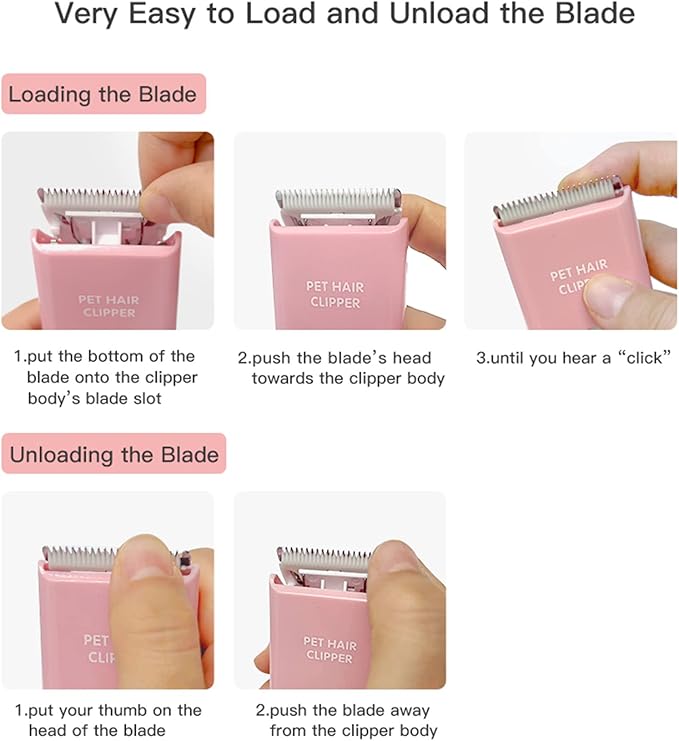 3 PCS Standard Size Replaceable Ceramic Blades Set Pet Hair Clipper,Cat Dog Common Use Clipper Blade(#AP005)-PurrikoPets