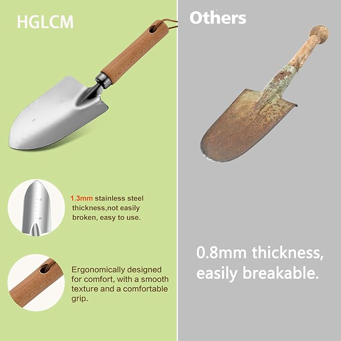 Gardening Tools Set of 9 - Complete Heavy Duty Garden Tools Set with Fashion Handbag - Durable Gardening Supplies Kit Ideal Gifts for Women-PurrikoPets