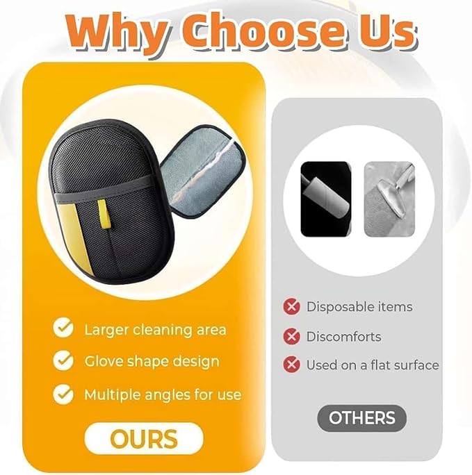 3pc Pet Hair Removal Glove,Pet Grooming Gloves,Cat Grooming for Hair Removal,Versatile Reusable Pet Hair Remover Glove-PurrikoPets