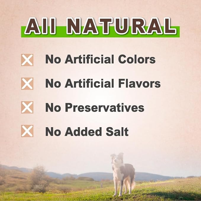 Afreschi Natural Turkey Tendon Ring (L) 10 oz, USA-Sourced Turkey Tendon, All Natural Puppy Chew, Hypoallergenic, Rawhide Alternative,for Large Breeds-PurrikoPets