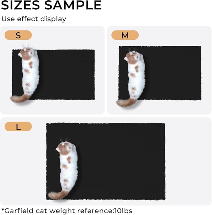 1 Pack 3 Calming Blankets Fluffy Premium Fleece Pet Blanket Soft Sherpa Throw for Dog Puppy Cat Black Large (41"x31")-PurrikoPets