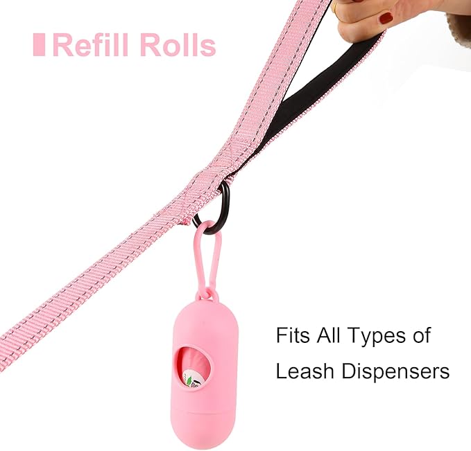 ECO-CLEAN 360 Count Dog Poop Bags with Dispenser, Leak-Proof, Cherry Blossom scented-PurrikoPets