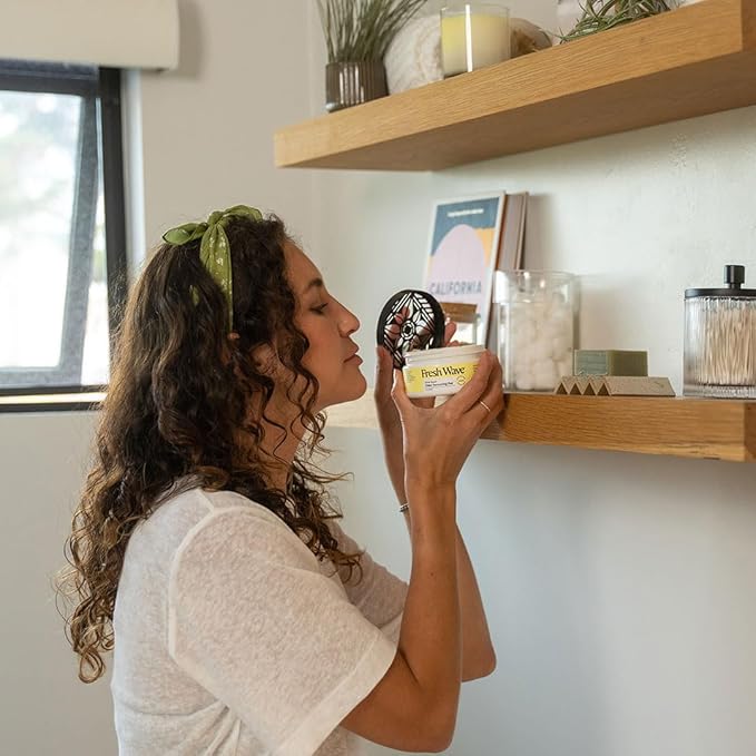 Fresh Wave Lemon Odor Removing Gel, 7 oz., Pack of 3 - Safer Odor Absorbers for Home, Natural Plant-Based Odor Eliminator, Every 7 oz. lasts 15-30 Days, For Cooking, Trash & Pets-PurrikoPets