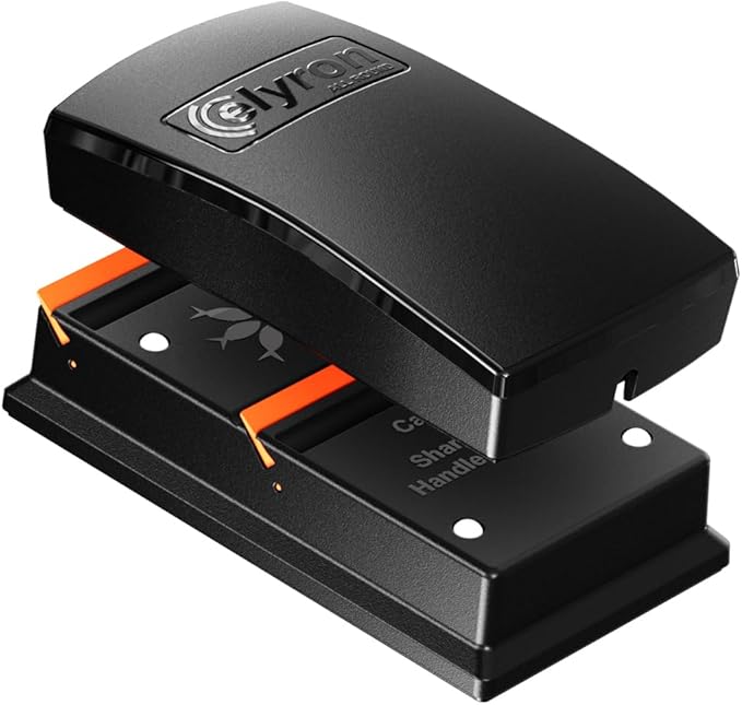 Elyron Dual Scraper Magnetic Aquarium Cleaner,Strong Magnetic Fish Tank Cleaner & Aquarium Algae Scraper for Glass/Acrylic Tanks (Small for ≤1/2" (12mm) Thick Glass)-PurrikoPets