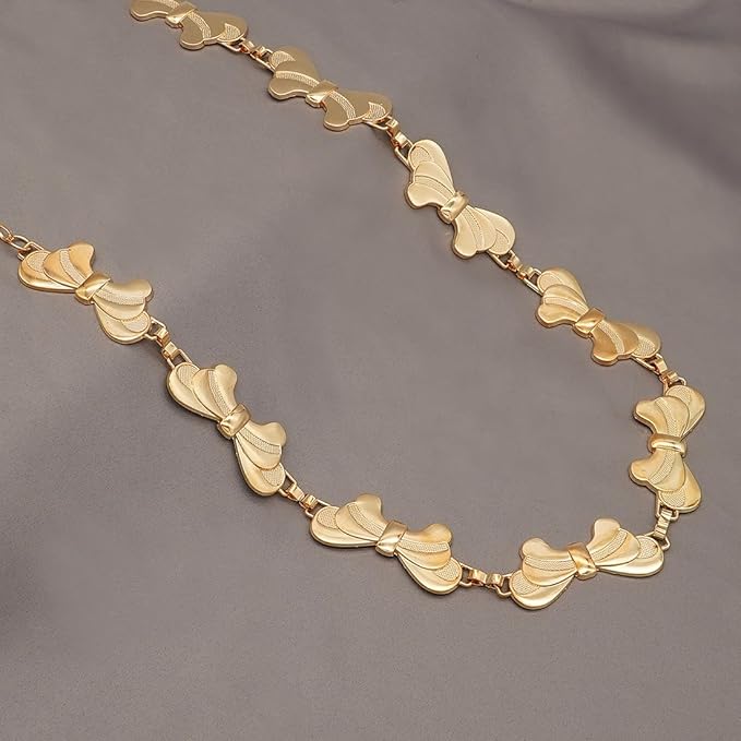 Waist Chain Belts Women Girls Metal Belly Link Adjustable Waist Belt for Jeans and Dress