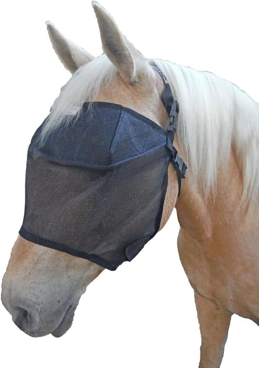 EquiVizor 95% UV Eye Protection (Mini) Standard Horse Fly Mask - Help with Uveitis, Corneal Ulcer, Light Sensitivity. Designed to Stay On Your Horse, Off The Ground.-PurrikoPets
