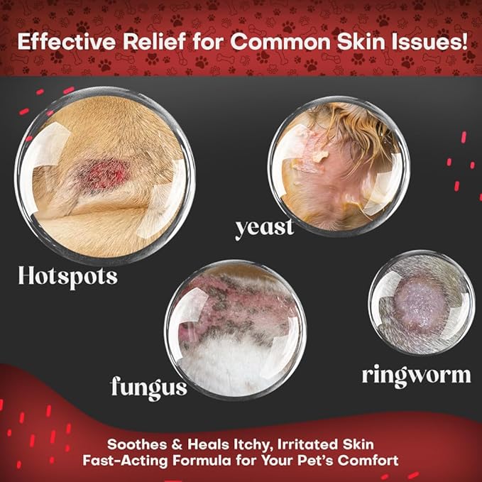 2% Chlorhexidine Wipes for Dogs 3X Larger | Yeast Infection Ringworm Fungus Hot Spot Itch Relief | Medicated Antibacterial Antifungal Extra Gentle Soothing Topical Wipes for Dog Cat | 50 Wipes-PurrikoPets