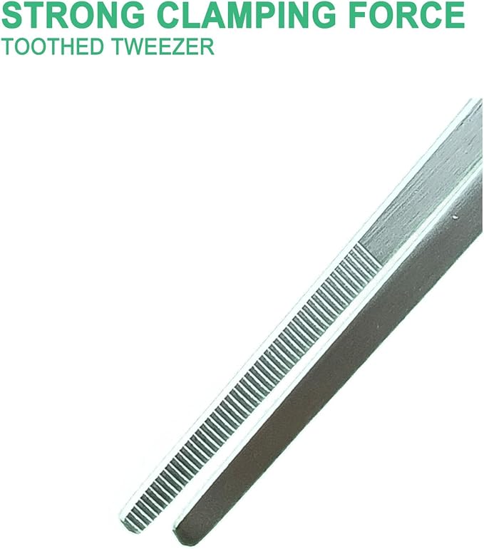 2pcs 18.9 inch Aquarium Tweezers with Hanger, 2025 New Extra Long Feeding Tongs, Stainless Steel Large Aquascape Tools for Fish Tank, Terrarium，Aquascaping, Reptile Snake (Curved & Straight)-PurrikoPets