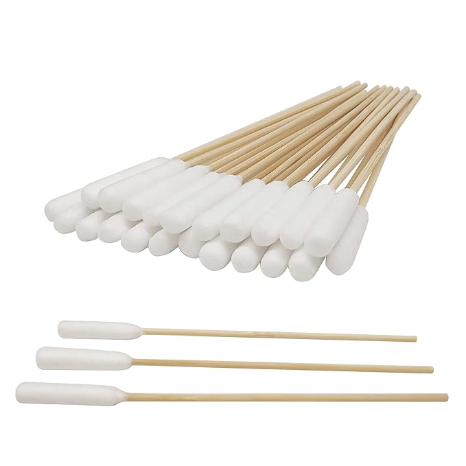 6 Inch Long Cotton Swabs of Medium and Large Pets Ears Cleaning or Makeup 400pcs-PurrikoPets