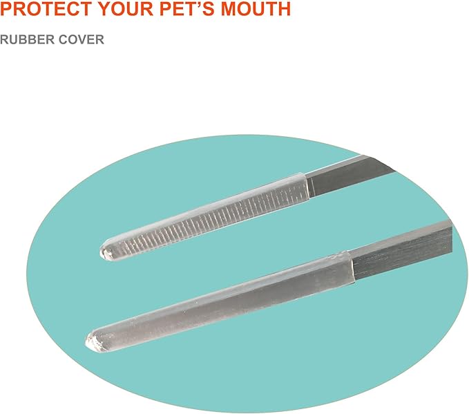 Extra Long Tweezers with Rubber Cover Tips, Fecsam Feeding Tongs - 2 Pack/18.9 inch Aquarium Stainless Steel Large Aquascape Tools for Fish Tank, Terrarium，Aquascaping, Reptile, Bearded Dragon-PurrikoPets