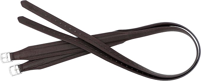 Jeereal Stability Stirrup Leathers for English Saddle Wide Body English Stirrup Leathers for Equestrian Riding-PurrikoPets