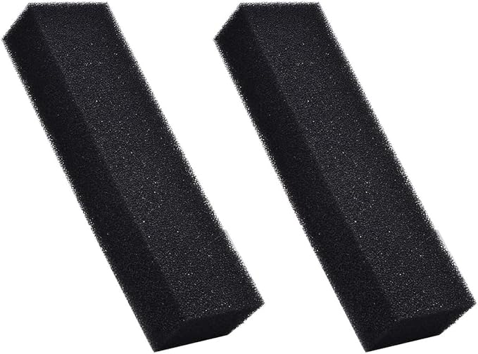ALEGI Filter Foam Sponges, Bio Sponge Filter Media Pad, Cut-to-Size Foam for Aquarium Fish Tank (16" x 4.7" x 2.75" (2pcs))-PurrikoPets
