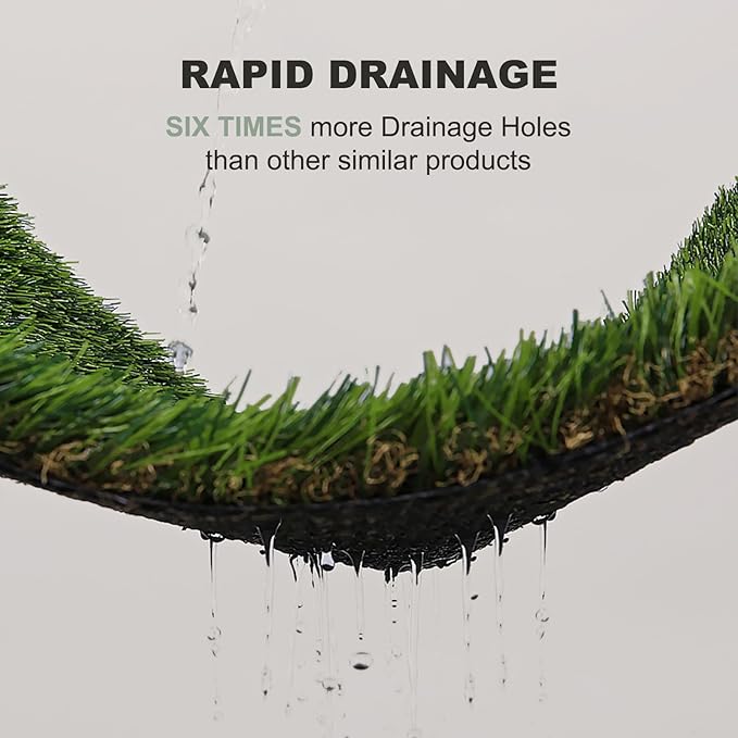 Dog Grass Pad with Foldable Dog Litter Box, Large Liner Base (33”×23”) for Balcony, 2 Artficial Grass Pee Pads for Dogs, Pee Pad Holder, Potty Training-PurrikoPets