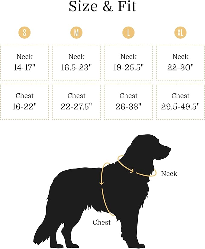 2025 New Edition, Fei & Eve MagEase Dog Harness - 3-Second Magnetic Buckles | 3-Point No-Pull Control | Heavy-Duty 900D Nylon | Dual Safety Handles | Breathable Mesh | Adjustable Fit, Medium,Champagne-PurrikoPets