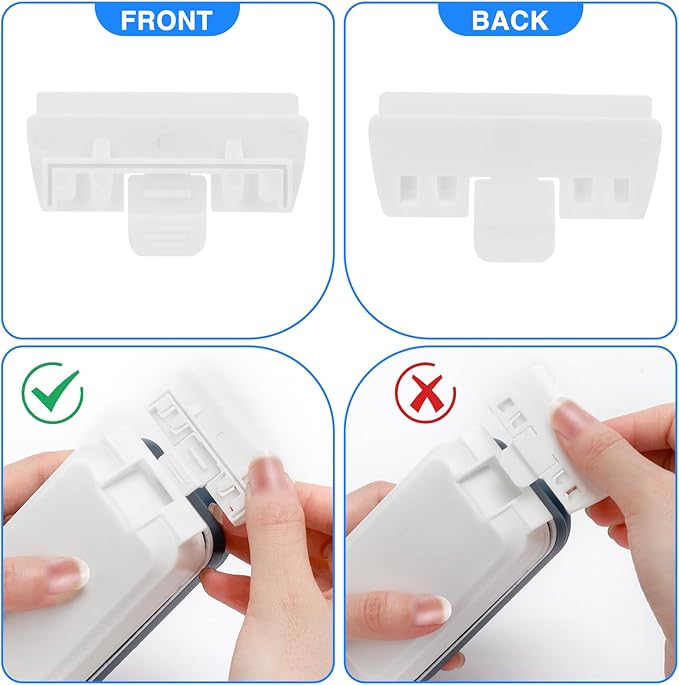 fishkeeper Aquarium Strong Magnetic Glass Cleaner Brush, Fish Tank Algae Magnet Cleaning Tool with 2 Detachable Scrapers, Mag Float Scrubber for 0.25-0.625Inch Glass and Acrylic Tanks-PurrikoPets