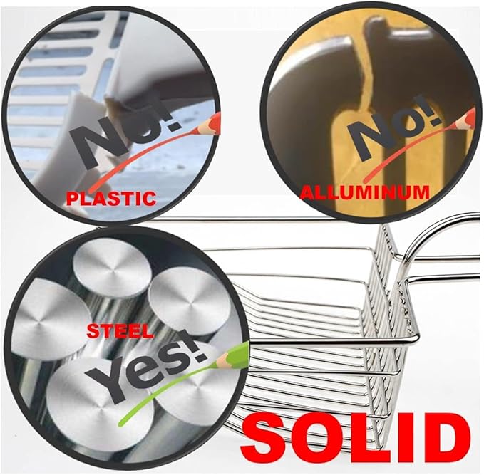 All Metal Litter Scoop, Solid Metal Sifter, Cat Litter Scoop Metal Jumbo, Cat Urine Scoop, Litter Scooper with Holder, Litter Scooper Holder, Jumbo Cat Litter Scoop Sifter Scooper Holder-PurrikoPets