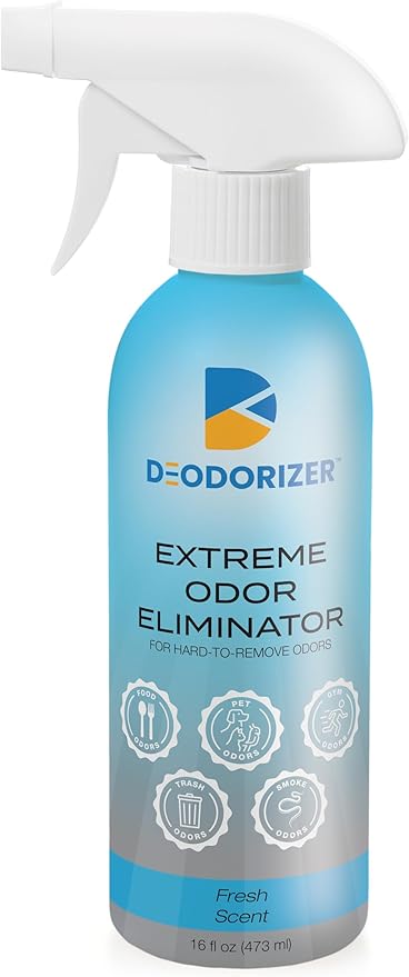 Extreme Odor Eliminator - Highly Effective for Severe Odor Problems - Food, Smoke, Pets, and Garbage - 16oz Spray-PurrikoPets