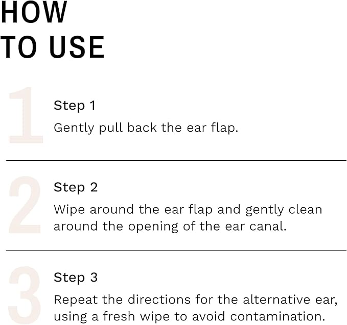 Eye Envy Fresh Ear Cleaning Wipes for Dogs. Made in The USA from Natural Ingredients. Unscented. Prevents Infections. Safe and Non-Irritating. Removes Dirt, Debris, and Wax buildup. 60 Count.-PurrikoPets