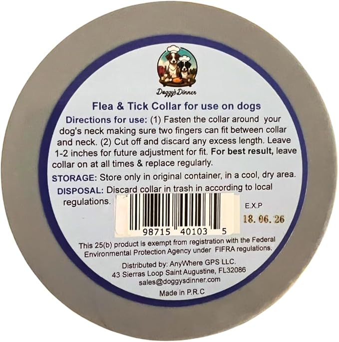 Flea and Tick Collar for Dogs, Cats – Natural Essential Oils – Long-Lasting 8 Month Protection – Waterproof, Adjustable – Safe for Puppies, Kittens, Sensitive Skin-PurrikoPets