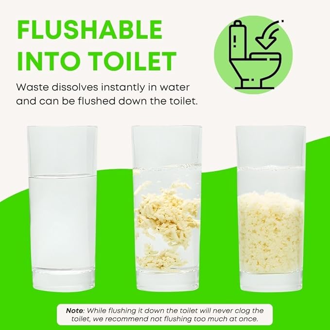 Gatitos Tofu Cat Litter Climping Quickly, Natural Material, Dissolves in Water and can be Flushed Down The Toilet, Vacuum Packing（Original Flavor| Pack*1）-PurrikoPets