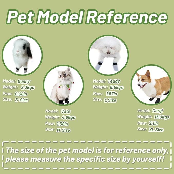 4 PCS Cat Mittens to Prevent Scratching,Mesh Breathable Cat Shoes,Adjustable Cats Anti Scratch Gloves,Suitable for Cats When Bathing and Nail Trimming(M,Black)-PurrikoPets