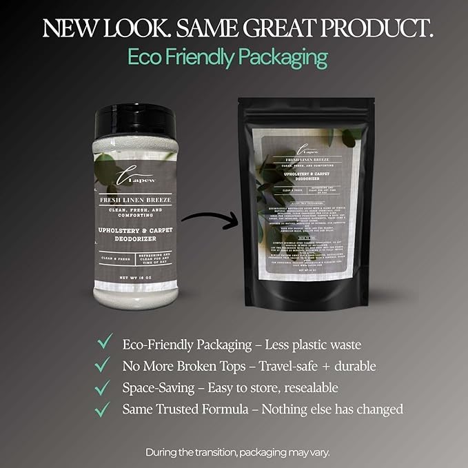 Fresh Linen Breeze Carpet Freshener Powder: Powerful Odor Eliminator for Home, Upholstery Deodorizer, Carpet Deodorizer, Pet Urine, Cat Litter Box - Fresh Linen Breeze Fragrance-PurrikoPets