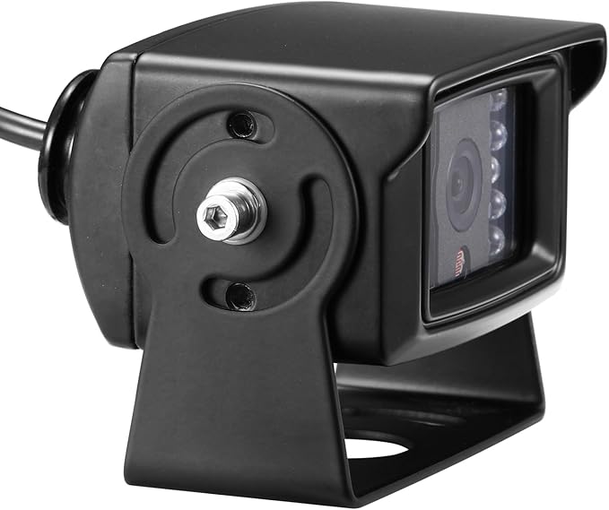 7" 1080P AHD Wired Reverse Rear View Backup Camera System, Waterproof Rearview Reverse Camera 130 Degree Wide Angle Night Vision 4 PIN Cam System for Tractor/Truck/Excavator/Caravan/Skid Steer/RV-PurrikoPets