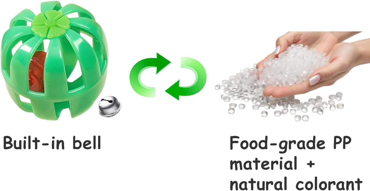 10-Pack Cat Toy Balls for Kittens and Adult Cats, Furry Fun (1.5'' - 2.1'', Cat Toys Value Pack)-PurrikoPets