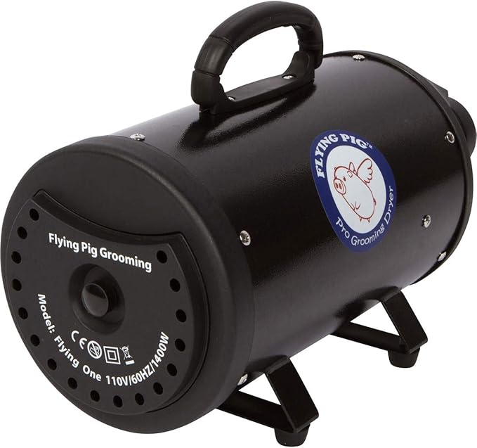 Flying Pig Digital-Control Professional Pet Grooming Dryer (Model: Flying One Plus)-PurrikoPets