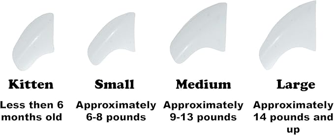 40 Pack Soft Nail Caps for Cat Claws White Large-PurrikoPets