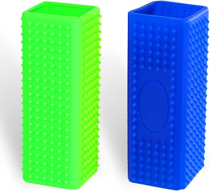 2pcs Pet Dog Cat Hair Remover, Pet Hair Removal Tool, Hollow Cleaner Brush for car，Interior, Furniture, Sofa-PurrikoPets