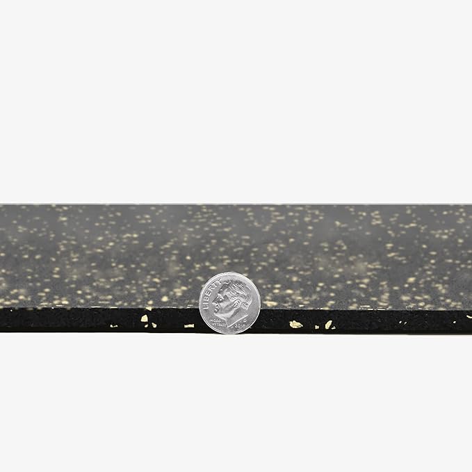 Flooring Inc's 1/4" Thick Tough Rubber Flooring Roll | Flexible Recycled Rubber Floor Mats for Home Gym | Heavy Duty Rubber Mat for Home Gyms, Sheds, Horse Stall Mat or Trailer-PurrikoPets