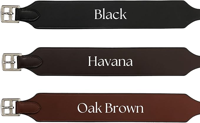 Exion Wide Stability Stirrup Leathers for English Saddles | Premium Cowhide Leather | Enhanced Leg Stability & Comfort | Sizes: 48" to 62"-PurrikoPets