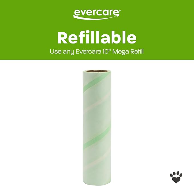 Evercare Easy-Store Mega 25 Layer Extended Handle Pet Lint Roller-PurrikoPets