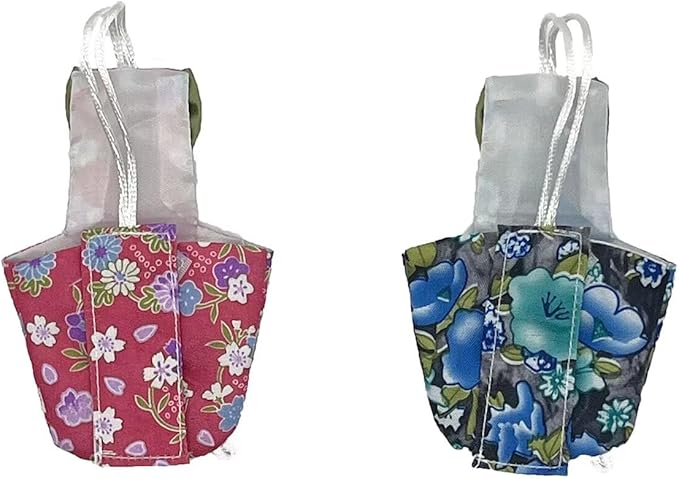 2 PCS Star Diapers for Parrots Red&Balck Fashionable Avian Accessories Parrot Clothes for Birds-PurrikoPets