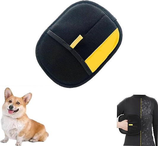 Fursweep Gloves Pet Hair Remover, Kivori Pet Grooming Glove, Pet Hair Remover Electrostatic Gloves, Furmingle Double Sided Cat Grooming Glove, Reusable Cat & Dog Hair Remover, for Couch, Carpet-PurrikoPets