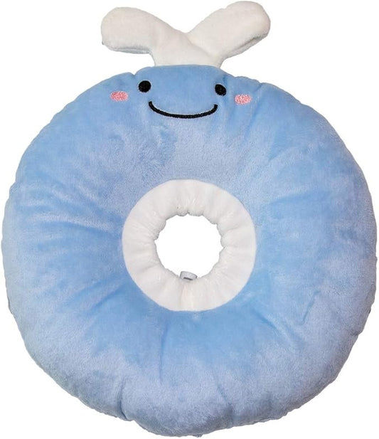 Adjustable Cat Recovery Collar Soft,Cute Pet E-Collar Neck Cone After Surgery Wound Healing Protective Cone Fit for Kitties, Small Dogs(ELC05-whale-l)-PurrikoPets