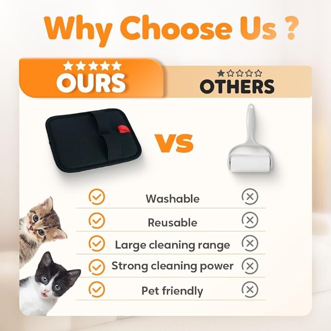 2 Upgraded Thickened Electrostatic Pet Hair Removal Gloves Brush,2025 New Reusable Cat Dog Hair Remover Grooming Gloves,Double Sided Washable Static Animal Fur Removal Tool for Couch,Carpet, Clothes-PurrikoPets